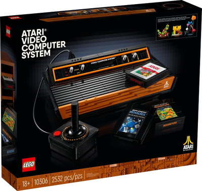 LEGO Icons Atari 2600, Maquette a Construire, Console 10306 – Retired & Sealed