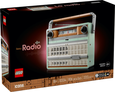 LEGO Retro Radio 10334 – Sealed UK Stock