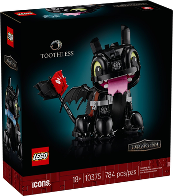 LEGO How to Train Your Dragon: Toothless 10375 – Sealed UK Stock