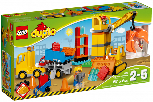 LEGO 10813 Big Construction Site 10813 sealed box front