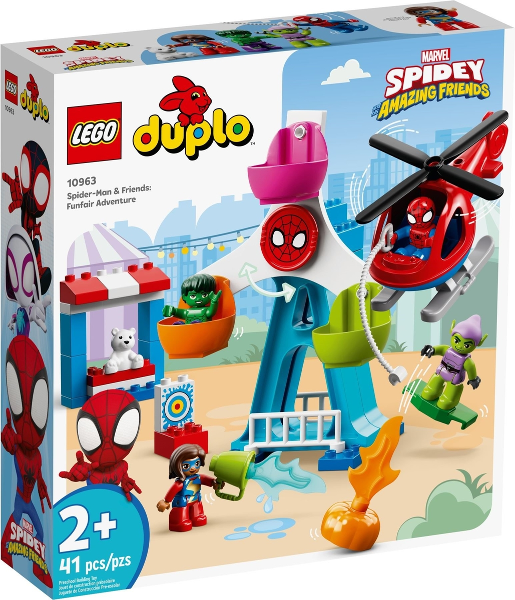 LEGO 10963 Spider-Man & Friends: Funfair Adventure 10963 sealed box front