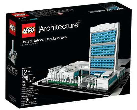 LEGO 21018 United Nations Headquarters 21018 sealed box front