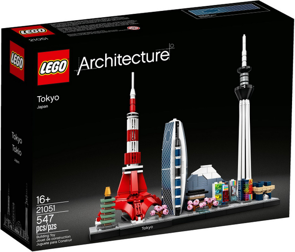 LEGO 21051 Architecture Tokyo Model, Skyline 21051 sealed box front