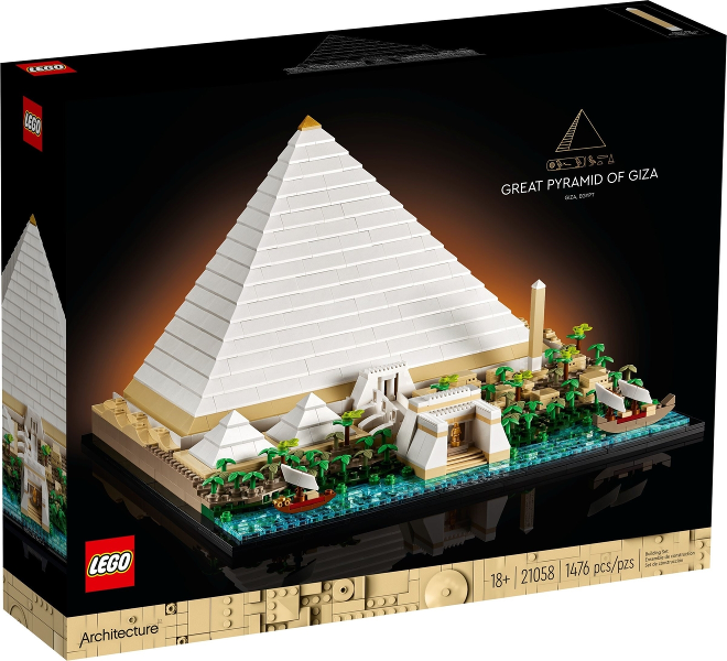 LEGO 21058 Great Pyramid of Giza 21058 sealed box front