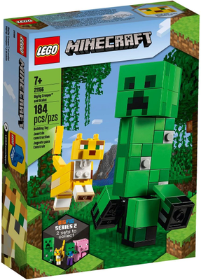 LEGO BigFig Creeper and Ocelot 21156 – Retired & Sealed