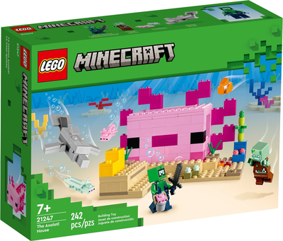 LEGO The Axolotl House 21247 – Retired & Sealed