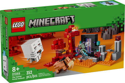 LEGO The Nether Portal Ambush 21255 – Sealed UK Stock