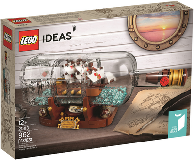LEGO Ship in a Bottle 21313 – Retired & Sealed