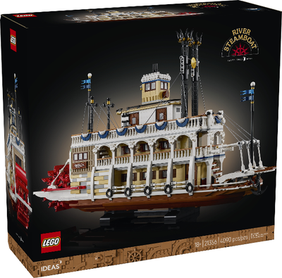 LEGO River Steamboat 21356 – Sealed UK Stock