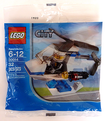 LEGO City Police Helicopter 30014 – Retired & Sealed