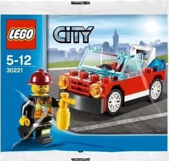 LEGO 30221 Fire Car 30221 sealed box front