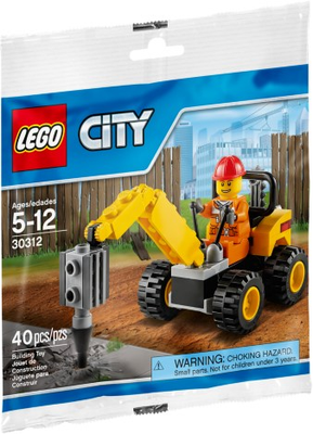 LEGO City Demolition Driller 30312 – Retired & Sealed