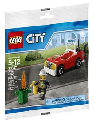 LEGO Fire Car 30347 – Retired & Sealed