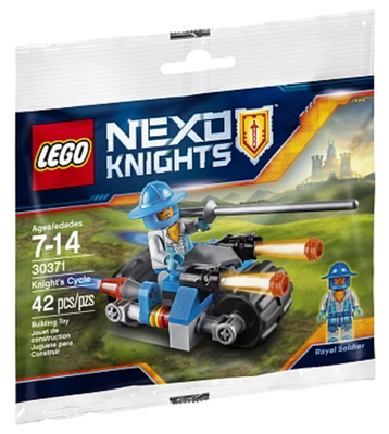 LEGO K1 Bike Nexo Knights Bags 30371 – Retired & Sealed