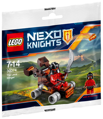 LEGO Nexo Knights Lava Slinger - 40 piece kit in a 30374 – Retired & Sealed