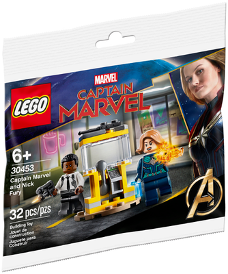 LEGO Captain Marvel and Nick Fury 30453 – Retired & Sealed