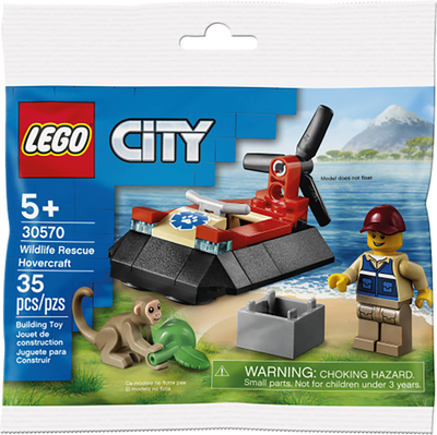 LEGO Wildlife Rescue Hovercraft 30570 – Retired & Sealed
