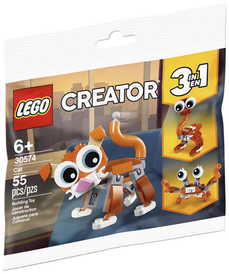 LEGO Creator 3In1, Cat 6 Years And Above Animal toy 30574 – Retired & Sealed
