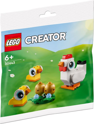 LEGO Creator Easter Chickens Kid Animal toy building 30643 – Retired & Sealed