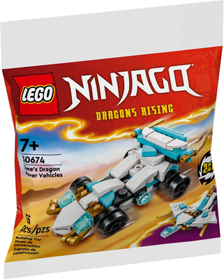 LEGO Zane's Dragon Power Vehicles 30674 – Sealed UK Stock