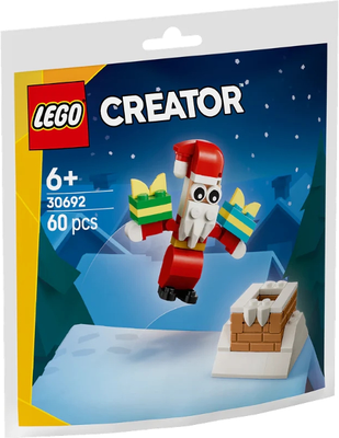 LEGO Christmas Chimney Fun with Santa 30692 – Sealed UK Stock