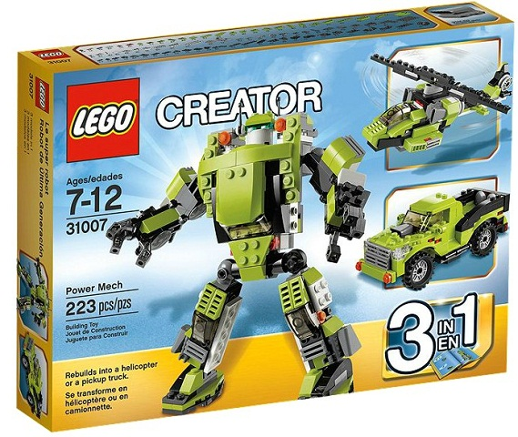 LEGO 31007 Power Mech 31007 sealed box front