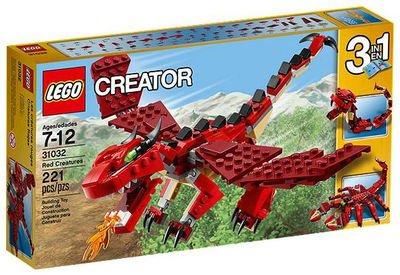 LEGO Red Creatures 31032 – Retired & Sealed