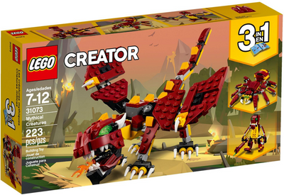 LEGO Creator Fabelwesen, Kinder 31073 – Retired & Sealed