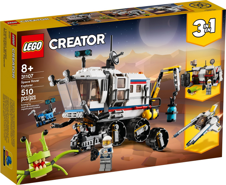 LEGO 31107 Space Rover Explorer 31107 sealed box front