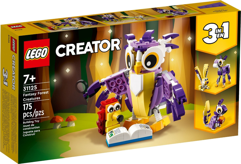 LEGO 31125 Fantasy Forest Creatures 31125 sealed box front