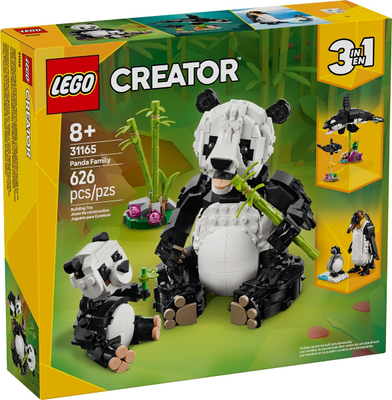 LEGO Wild Animals: Panda Family 31165 – Sealed UK Stock