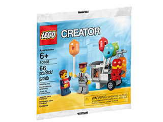 LEGO 40108 Balloon Cart 40108 sealed box front
