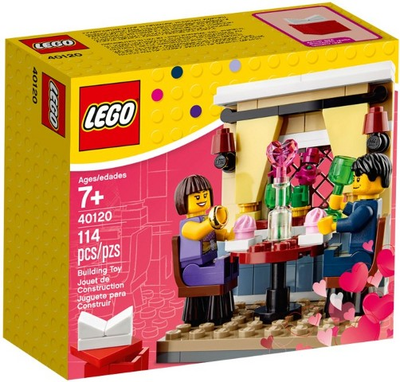 LEGO Valentine's Day Dinner 40120 – Retired & Sealed