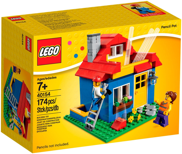LEGO 40154 Pencil Pot 40154 sealed box front