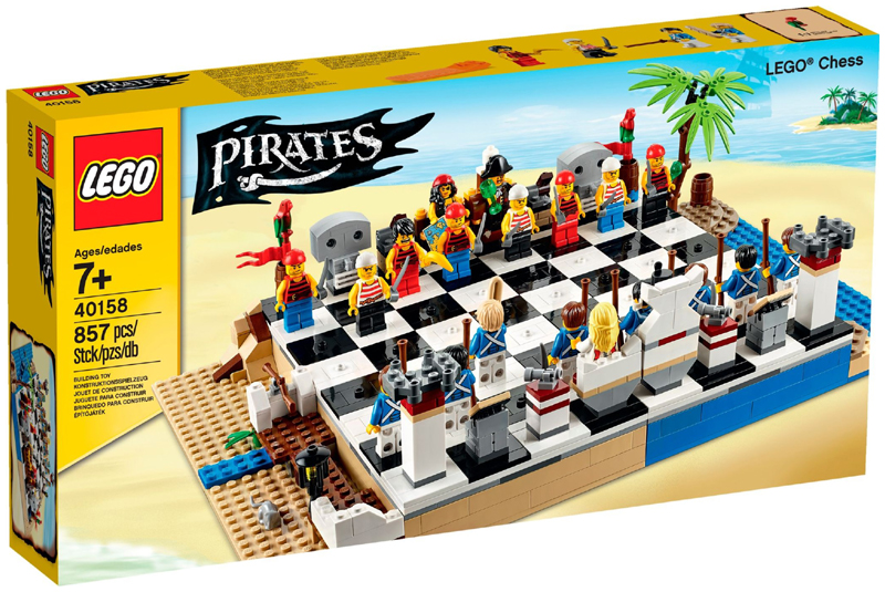 LEGO 40158 Pirates Chess Set 40158 sealed box front