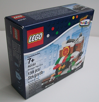 LEGO 40181 Bricktober Pizza Place 40181 sealed box front