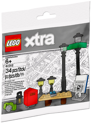 LEGO Street Lamps 40312 – Retired & Sealed