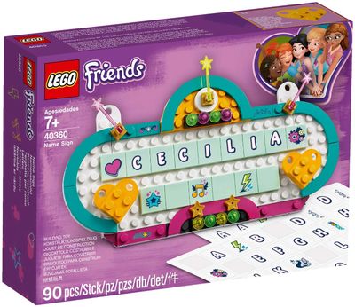 LEGO Name Sign 40360 – Retired & Sealed