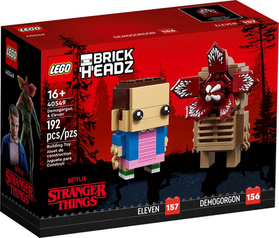 LEGO BrickHeadz Demogorgon & Eleven 40549 – Retired & Sealed