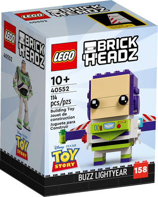LEGO BrickHeadz Buzz Lightyear 40552 – Retired & Sealed