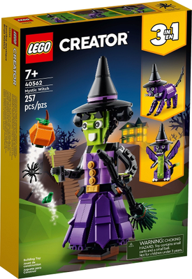LEGO Creator Mystic Witch 3 in 1 40562 – Retired & Sealed