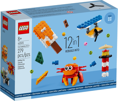 LEGO Creator Fun Creativity 12 in 1 40593 – Retired & Sealed