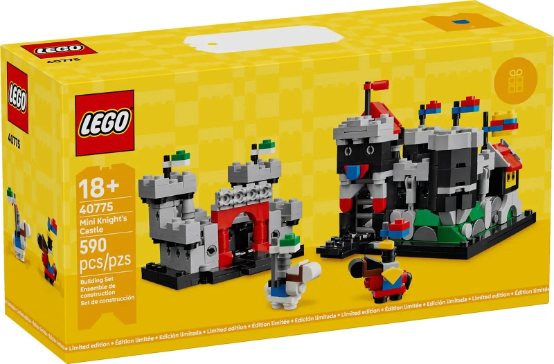 LEGO 40775 Mini Knight's Castle 40775 sealed box front
