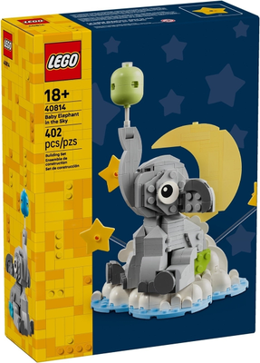 LEGO Baby Elephant in the Sky 40814 – Sealed UK Stock