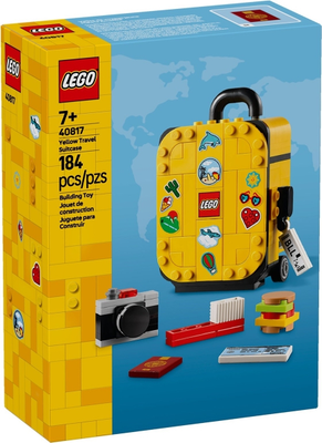 LEGO Yellow Travel Suitcase 40817 – Sealed UK Stock