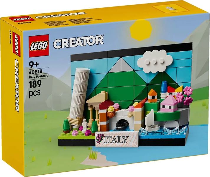 LEGO 40818 Italy Postcard 40818 sealed box front