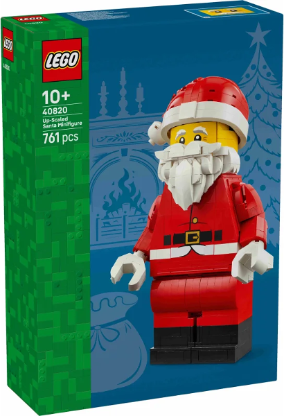 LEGO 40820 Up-Scaled Santa Minifigure 40820 sealed box front