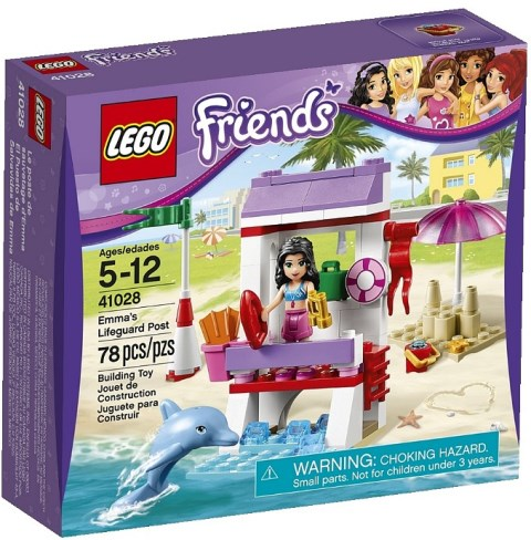 LEGO 41028 Emma's Lifeguard Post 41028 sealed box front