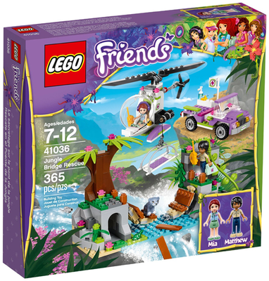 LEGO Jungle Bridge Rescue 41036 – Retired & Sealed