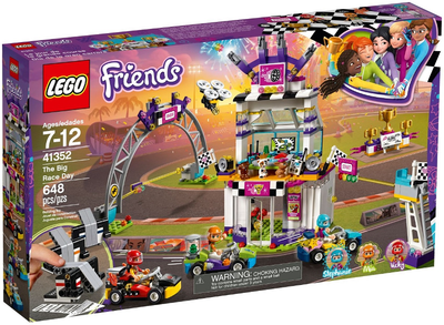 LEGO Friends Das große Rennen Kinder 41352 – Retired & Sealed